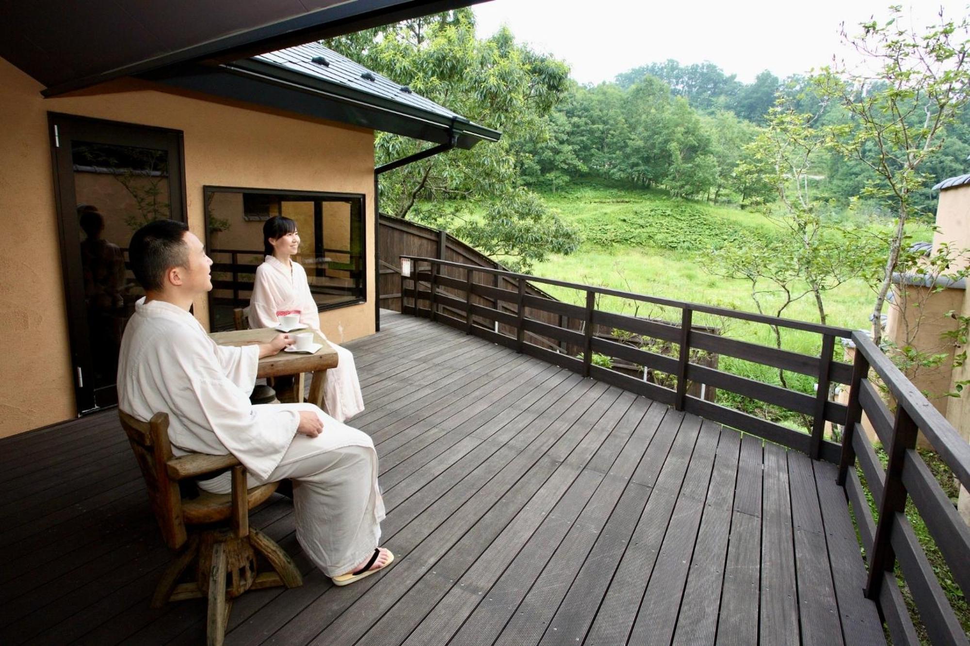 Satonoyu Waraku 13 Years Or Older Hotel Минамиогуни Екстериор снимка